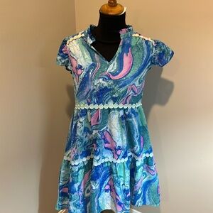 Adorable, bright colored sundress